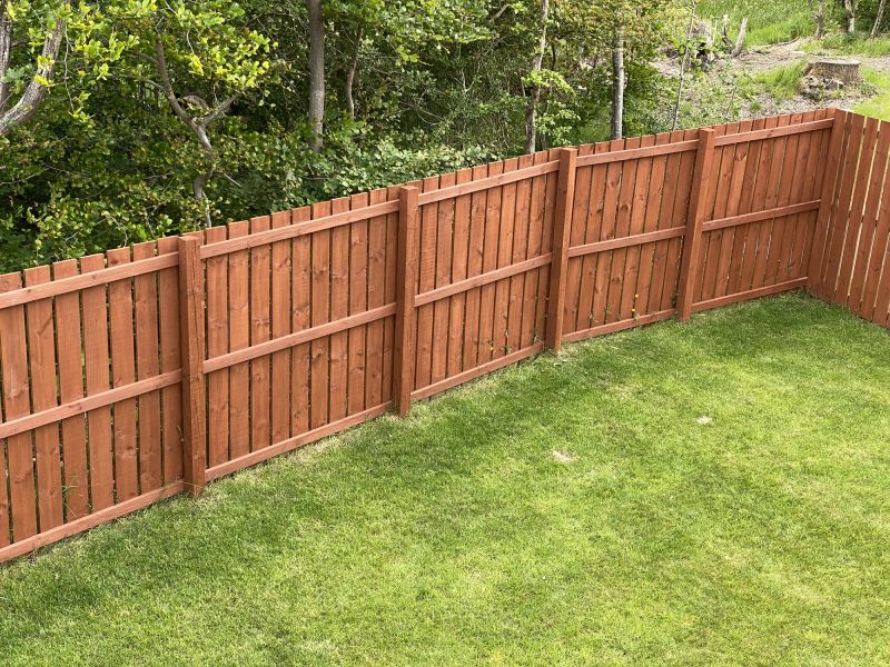 Completed Automatic Fence