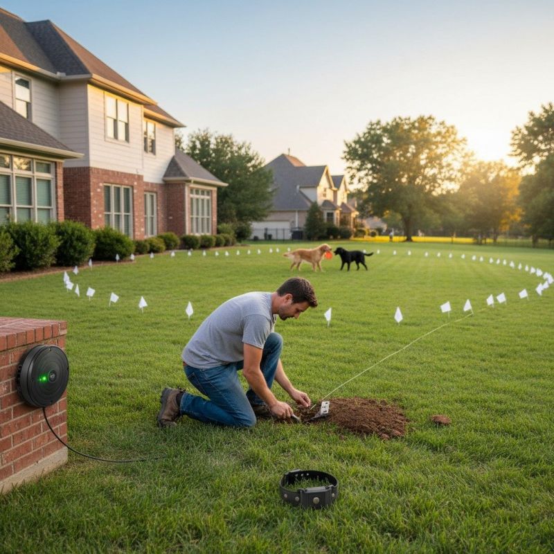 Automatic Fence Installation
