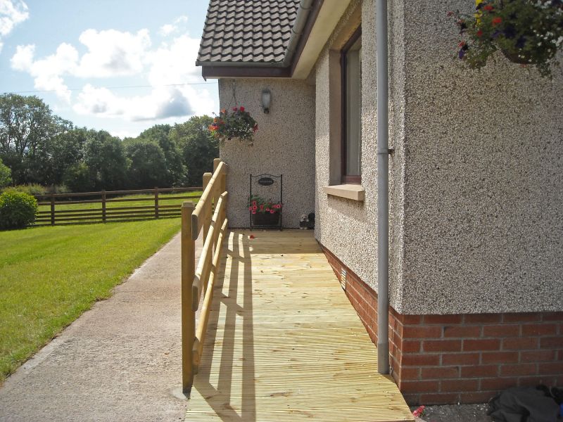 Handicap Ramp Installation in Wilmington, NC