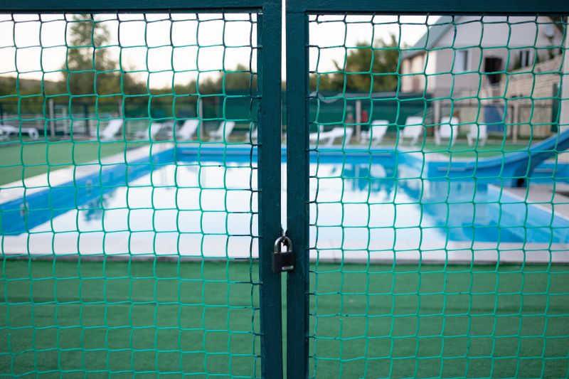 Pool Safety Fence with Gate